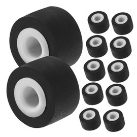 KOMBIUDA 12pcs Durable Pinch Roller for Cassette Machines Bearing Roller for Video Recorder Radio Tape Maintenance Sturdy for Use