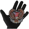 Ivamis Patriotic Biker Eagle Patch Iron on applique - 4x3.8