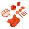 Baby Led Weaning Supplies Owl Shape Teether Safety Strong Suction