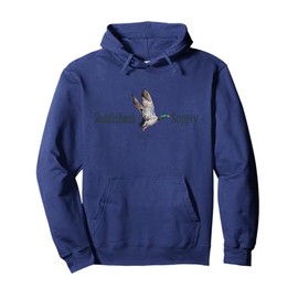 Saddleback Duck Hunting Logo Western Styled Ranch Pullover Hoodie