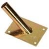 Armar Trading LTD Galvanised Metal Flag Pole Holder 23mm / 45 Degree Wall Mount Banner Bracket Flagpole 1