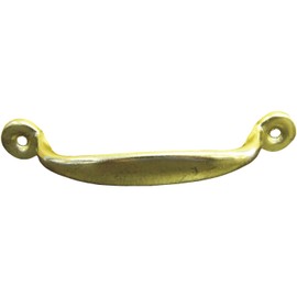 Ideal Security Inc. SK924 Screen Door Pull Handle, Brass Plated