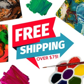 Polar-Flo Artist Watercolor Paint Brushes, Watercolor Brushes Professional Quality, Single Wash Mate 3""