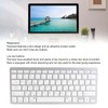 Ultra Thin Keyboard BT Wireless Splashing Proof Bilingual Language Keypad