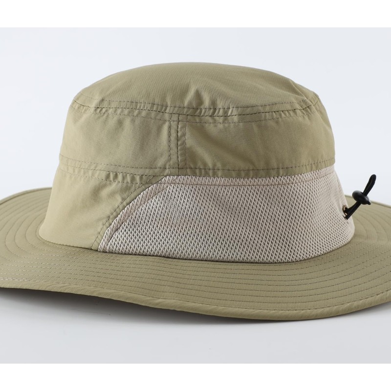 Connectyle Men's Outdoor UPF 50+ Safari Hat, Adventure Hat, Wide