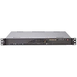 Supermicro SuperChassis Black 1U Rackmount Server Case 200W CSE-512L-200B