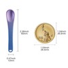 6 Pack Metal Makeup Spatula, Mini Spoon, Beauty Scoop for