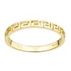 Old English Jewellers 9ct Yellow Gold Greek Key Pattern Band