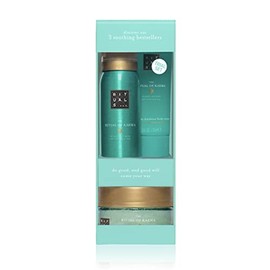 RITUALS The Ritual of Karma Gift Set, Tasting Set - With Summery Sacred Lotus & White Tea - Moisturising, Cooling, Blue, 3.0 Pieces, 0.77 pounds