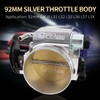 Tektall 92mm Aluminum Throttle Body with Throttle Position Sensors TPS