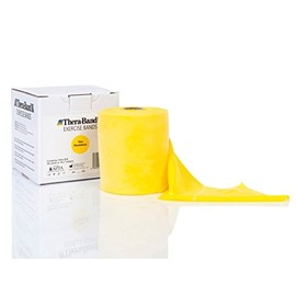 Thera-Band Exercise Resistance Band Original + Free Activity Book Size:leicht (gelb)