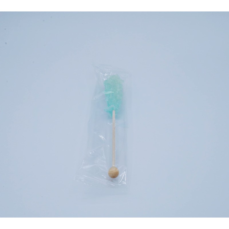 Light Blue Rock Candy on a Stick (72 Pack) -