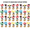 GD5XDG-CS Cupcake Toppers