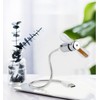 Saytay LED Clock USB Fan With Temperature Display - Portable