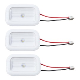 3-Pack W10843353 W10695459 Refrigerator LED Light Module Assembly Fits for Whirlpool Maytag Replaces W11126053, W10660728, W10279030, W11205083