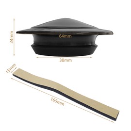 4 fundas de suspensión delantera para montaje en puntal impermeable, a prueba de polvo, para coche, 54330ED000, compatible con Juke F15 Cube Z12 Leaf ZE0 Sentra B16