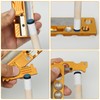 Vefungyan Pool Cue Tips Replacing Kit: Aluminum 11 in1 Billiards
