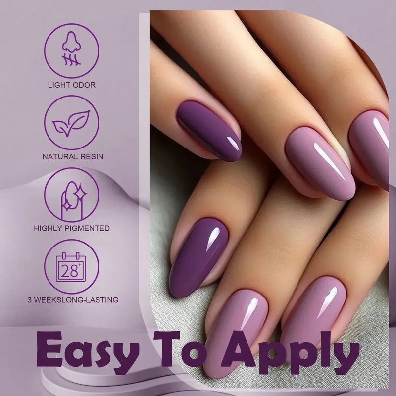 Gel Esmalte Para Uñas Uv Led Semipermanente 8 Colores
