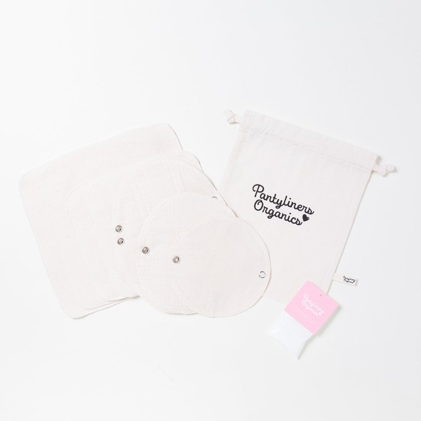 Pantyliners Organics (pantexiraina-zu o-ganikkusu) deitaimusetto Set of 7 