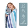 LINENOVA Oversized Microfiber Beach Towel-160x160cm Extra Large Size Quick Dry