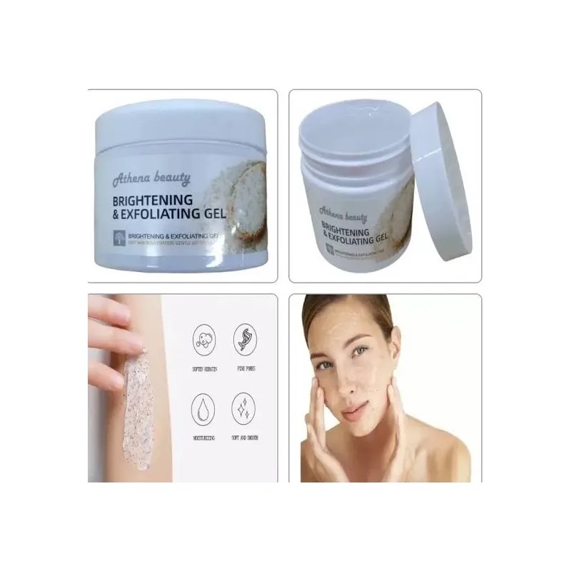 Exfoliante De Arroz Limpieza Profunda Anti Manchas Aclarante Mixta