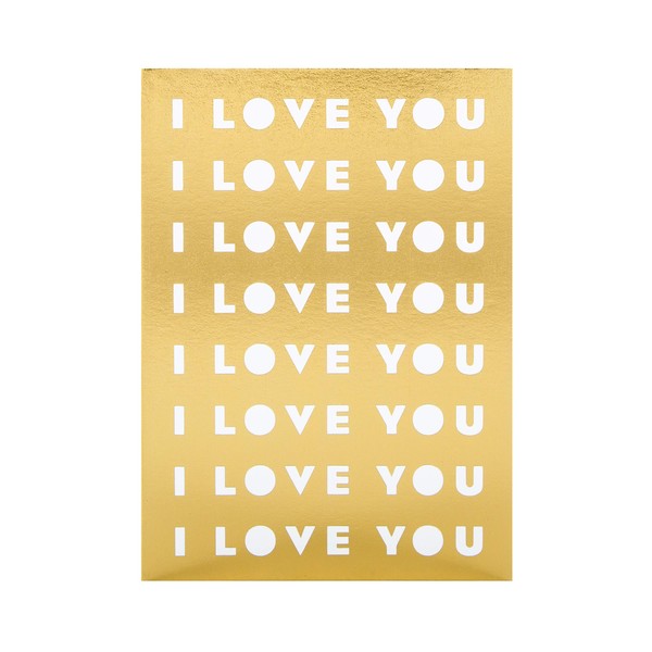 Hallmark Any Occasion I Love You Card - Text Based Design