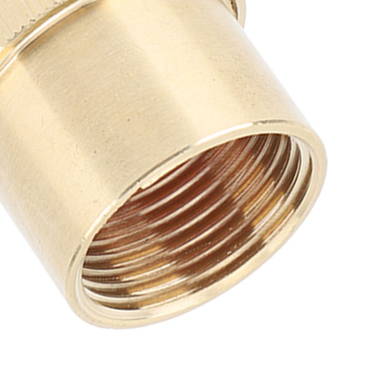 Brass Direct Fountain Nozzle Female Screw Connection Spherical Joint Adjustable