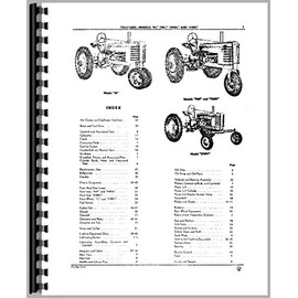 John Deere H Tractor Parts Manual