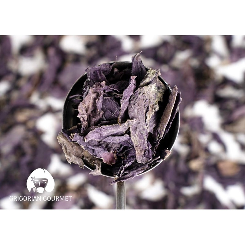 Generic Purple Basil (Ocimum basilicum) Italian Armenian Greek Basil Caffeine