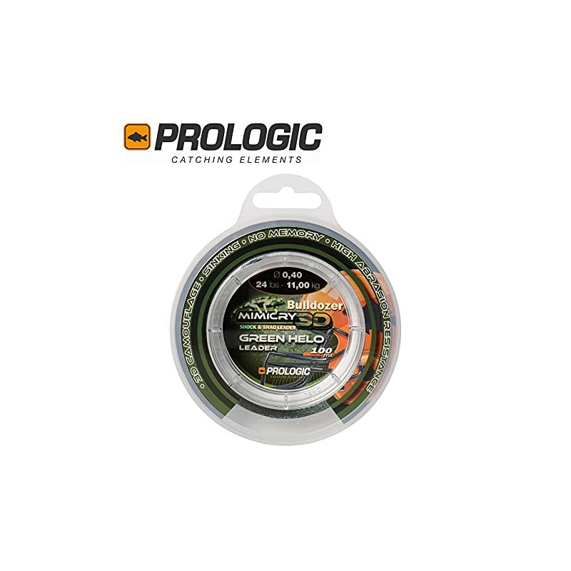Prologic Mimicry Green Helo Leader 100 m Green - Leader