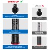 SUERCUP 3/8-inch Drive Torque Wrench - 10-110 ft.lb/13.6-149.2Nm, Dual-Direction Adjustable