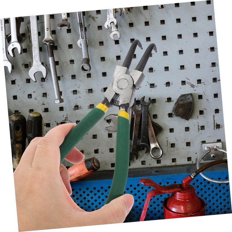 FUNOMOCYA Spring Loaded Pliers Kit 4pcs Circlip Pliers for Electrical