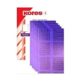 Kores Papel Hectografico Kores 10 Hojas Dynamic Rensow Dynarex