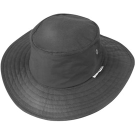 Scippis Western Cowboy Hat Oilskin Jack Weatherproof Black Size M