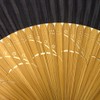 Hand Fan Silk Location Fan Parents Glitter Coating 唐木 Medium