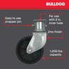 Bulldog 500245 Trailer Jack Accessory, Tongue Jack Caster w/6 Inch
