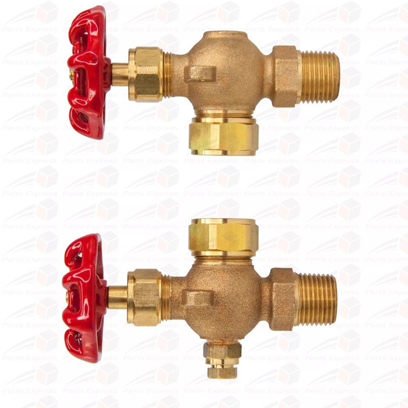DUCO® HVAC 3/8" NPT BOILER SIGHT GAUGE GLASS COMPLETE SET