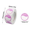 quiodok 7 Rolls Round Dots Food Labels, Days of The