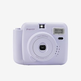 Popoto Instant Camera Take Color Photo In A Minute Mini 11/12 Users Instant Photo Capture for Outdoor, Holiday, and Special Occasions - Color: Purple