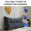 Large Bolster Reading Back Rest Pillow Triangular Headboard Pillow Day