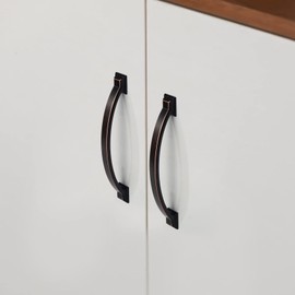 AOOTOCH 10 Pack 5 inch Cabinet Pulls Oil Rubbed Bronze Cabinet Handles Drawer Pulls for Kitchen Cabinet Cupboard