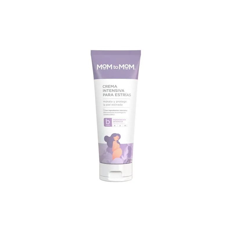 Crema Intensiva Para Estrías Mom To Mom 250 Ml