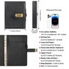 WASON Journal with Lock A5 Binder Diary Ruled Spiral Notebook