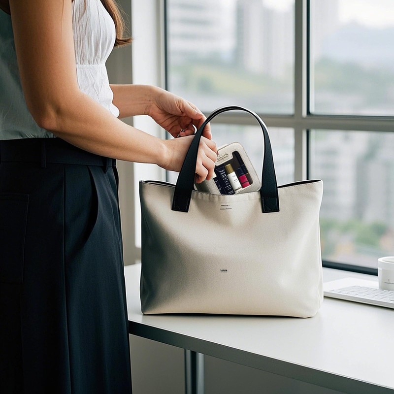 Clear Makeup Bag Cosmetic Case: Small Make up Bags for