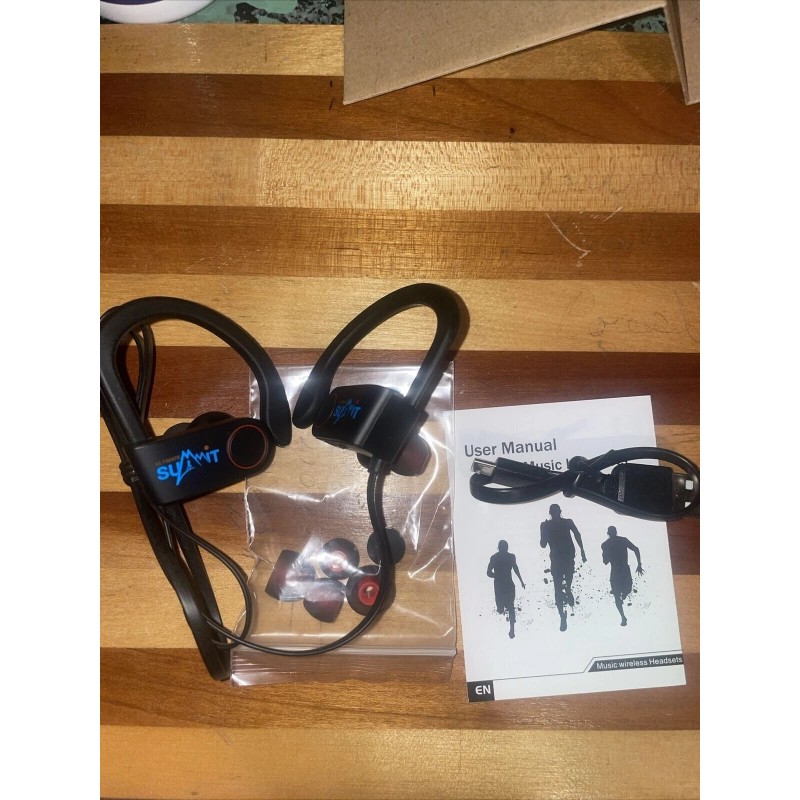 Summit 2 Pack Summit Wireless Bluetooth Over Ear Earbuds Voice