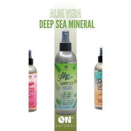 On Natural Aloe Vera Deep Sea Mineral Facial and Hair Mist, 8oz Facial and Hair Mist