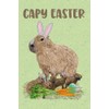 Easter Bunny Journal - Capybara Lovers Adorable Capy Easter Blank