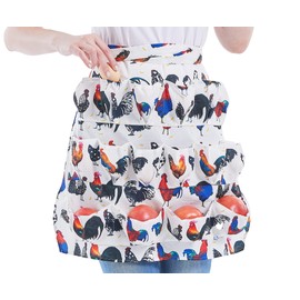 Nanxson Egg Collecting Apron Egg Gathering Apron with 12 Deep Pockets for Hense Duck Goose Eggs CF3136 S