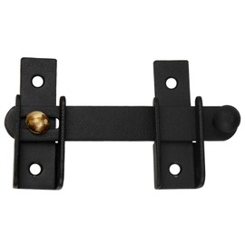 Double Gate Throw, Throw, Throw, 122 x 18 x 4 cm, Black, P.