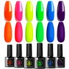 UR SUGAR Juego de esmalte de uñas de gel neón,